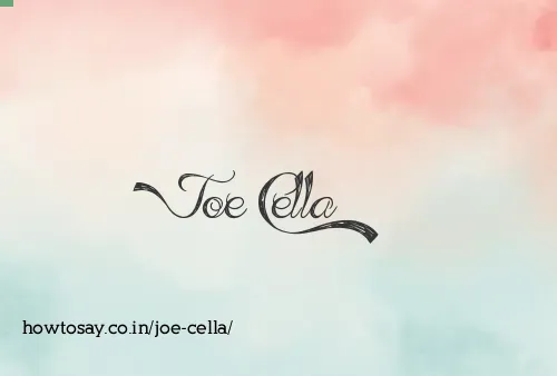 Joe Cella