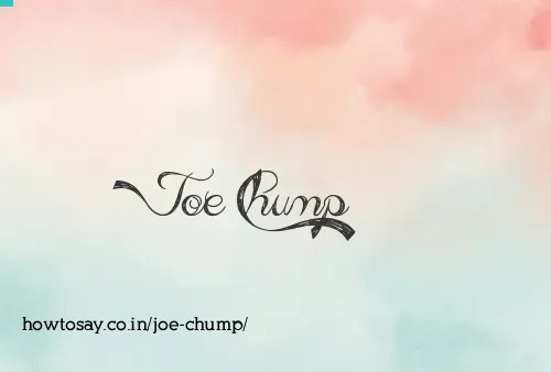 Joe Chump
