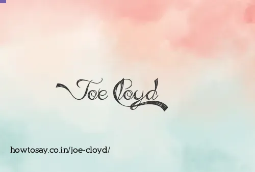 Joe Cloyd