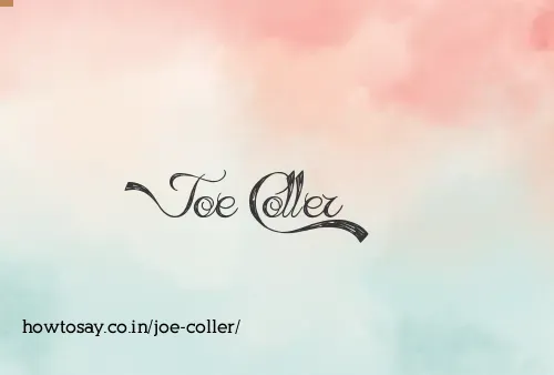 Joe Coller