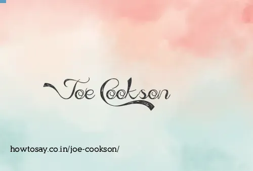 Joe Cookson