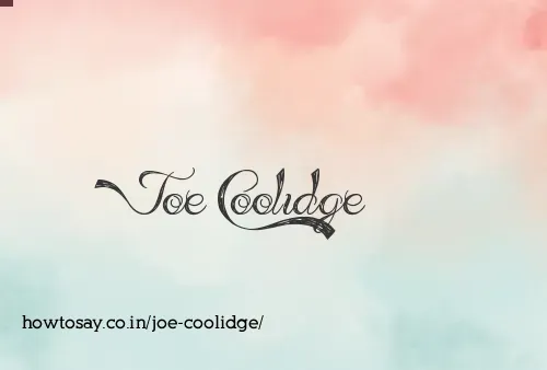 Joe Coolidge