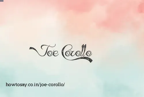 Joe Corollo