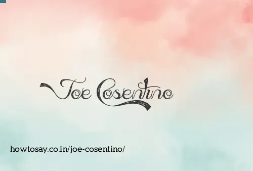 Joe Cosentino
