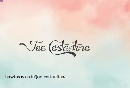 Joe Costantino