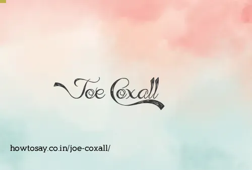 Joe Coxall