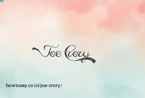 Joe Crory