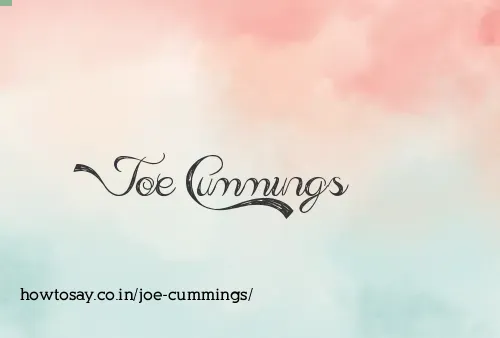 Joe Cummings
