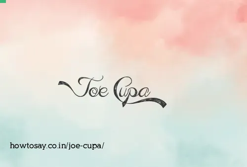 Joe Cupa