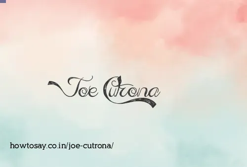 Joe Cutrona