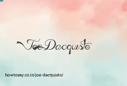 Joe Dacquisto