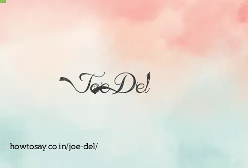 Joe Del