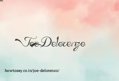 Joe Delorenzo