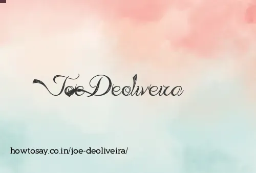 Joe Deoliveira
