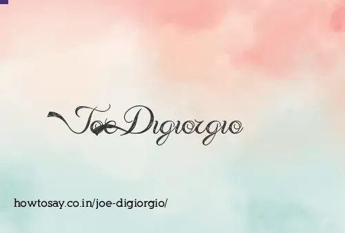 Joe Digiorgio