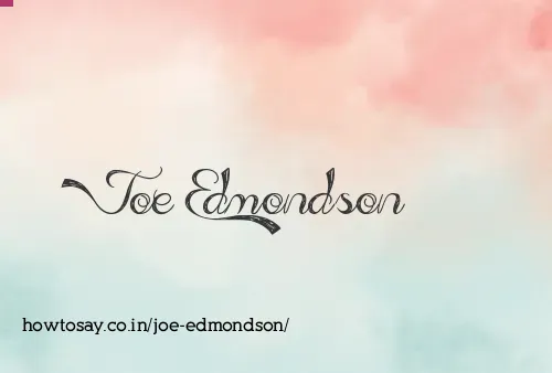 Joe Edmondson
