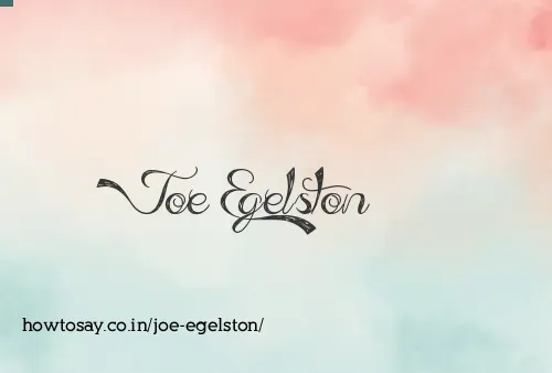 Joe Egelston