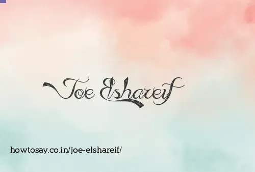 Joe Elshareif