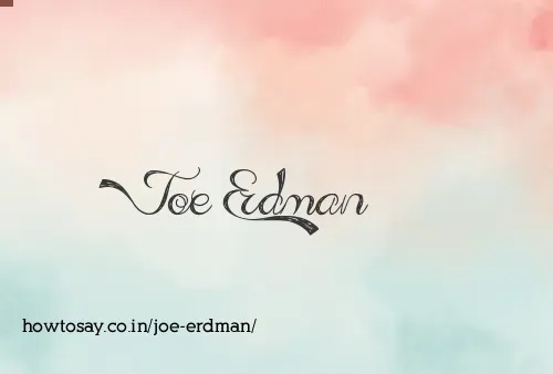 Joe Erdman