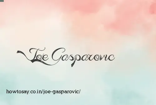 Joe Gasparovic