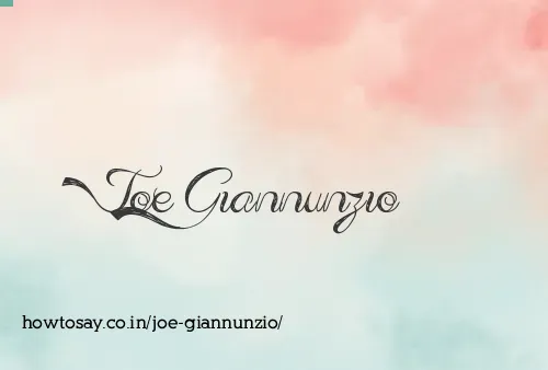 Joe Giannunzio