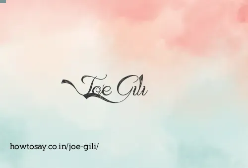 Joe Gili