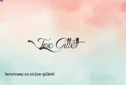 Joe Gillett