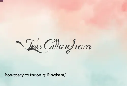 Joe Gillingham