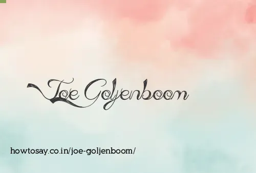 Joe Goljenboom