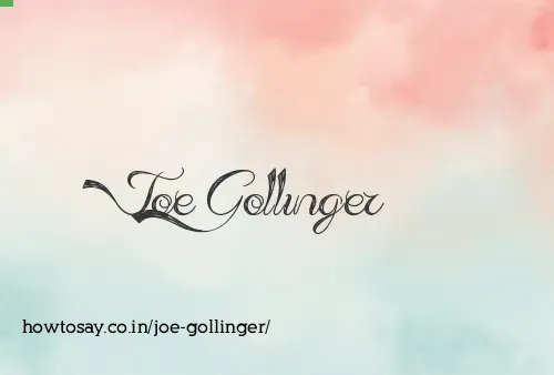 Joe Gollinger
