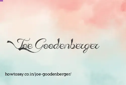 Joe Goodenberger