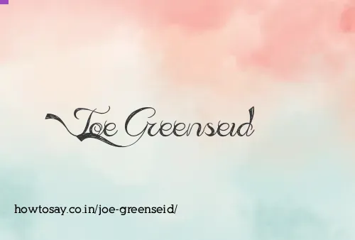 Joe Greenseid