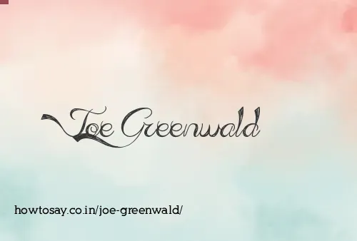 Joe Greenwald