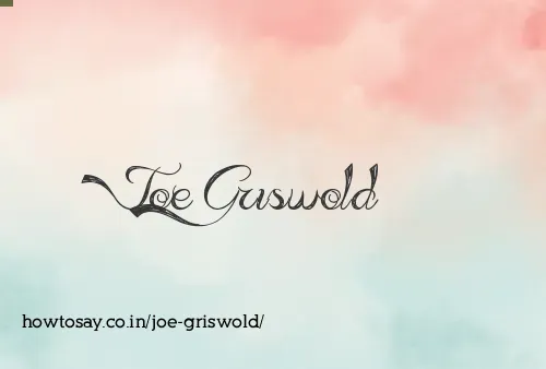 Joe Griswold