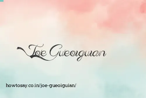 Joe Gueoiguian