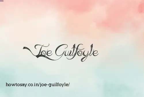 Joe Guilfoyle