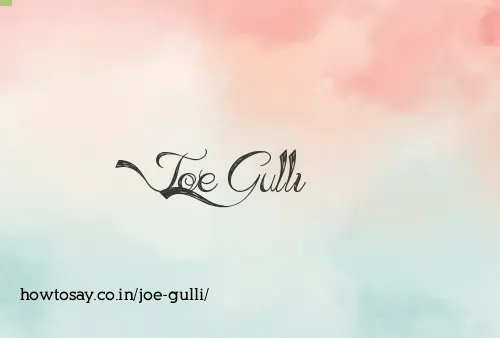 Joe Gulli