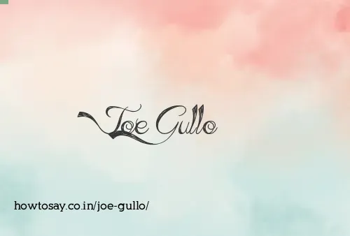 Joe Gullo