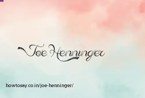 Joe Henninger