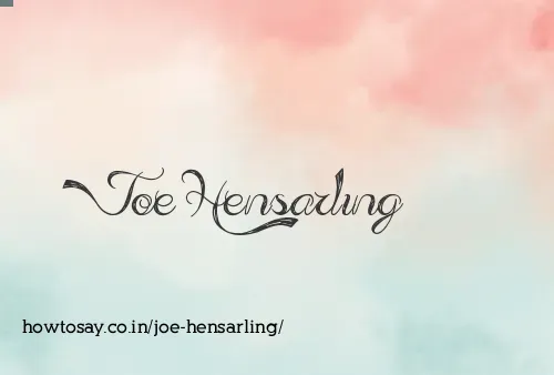 Joe Hensarling