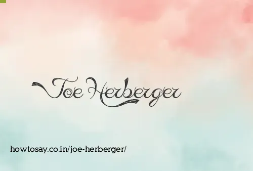 Joe Herberger