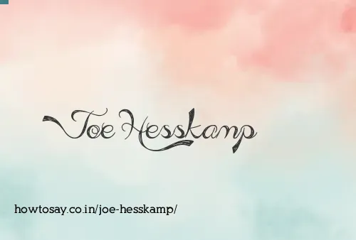 Joe Hesskamp