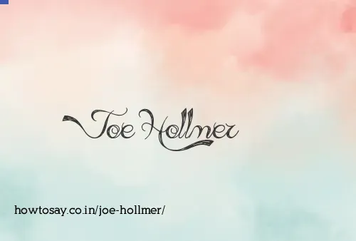Joe Hollmer