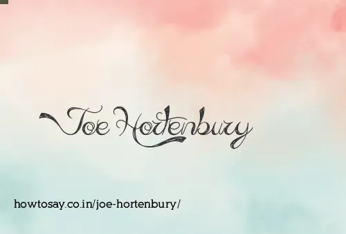 Joe Hortenbury