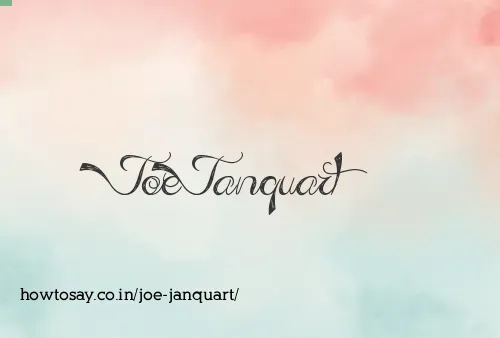 Joe Janquart