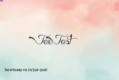Joe Jost