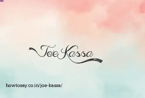 Joe Kassa