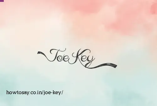 Joe Key
