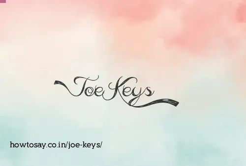 Joe Keys