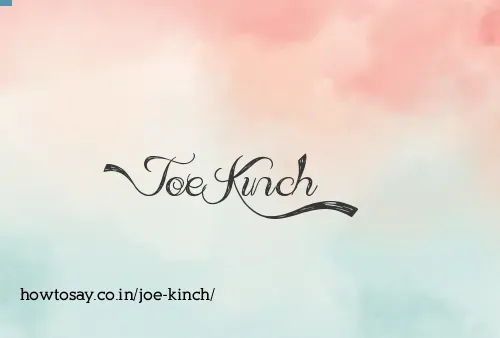 Joe Kinch